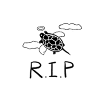 Tortoise life sticker #360094