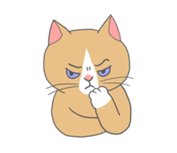 Cat-like sticker #360117