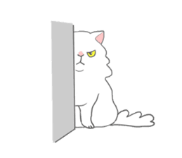 Cat-like sticker #360136