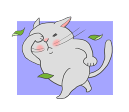 Cat-like sticker #360143