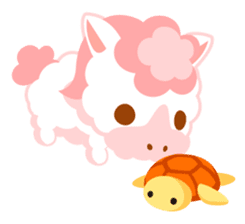 Turtle farm island sticker #360161