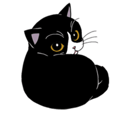 Panda-cat Mink(English version) sticker #360386