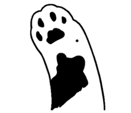 Panda-cat Mink(English version) sticker #360404