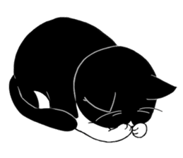 Panda-cat Mink(English version) sticker #360420