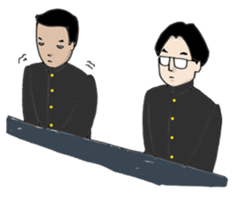 The junior high schooler sticker #361047