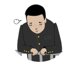 The junior high schooler sticker #361053