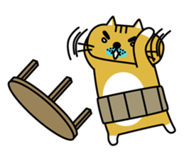 OSSAN NEKO2 sticker #361087