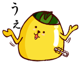 maccha green tea pudding Samurai sticker #361228