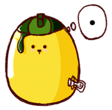 maccha green tea pudding Samurai sticker #361243