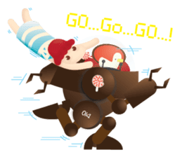 Sweet Madness Kid in Candy Shop sticker #361619