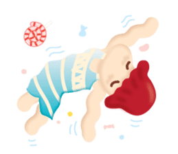 Sweet Madness Kid in Candy Shop sticker #361620