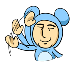 Daily life of Nezumi Oyaji sticker #361626