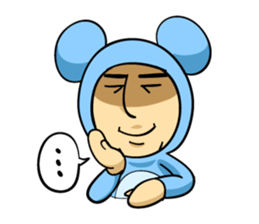 Daily life of Nezumi Oyaji sticker #361642