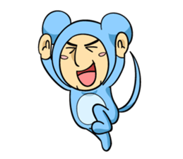 Daily life of Nezumi Oyaji sticker #361646