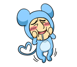 Daily life of Nezumi Oyaji sticker #361648