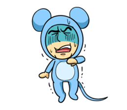 Daily life of Nezumi Oyaji sticker #361656