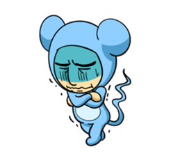 Daily life of Nezumi Oyaji sticker #361659