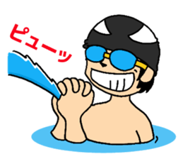 Swimmer's stickers! sticker #361843