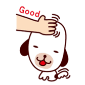 Dog accompany to you - HOLD HOLD JAI JAI sticker #361986