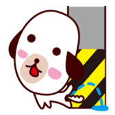 Dog accompany to you - HOLD HOLD JAI JAI sticker #362022