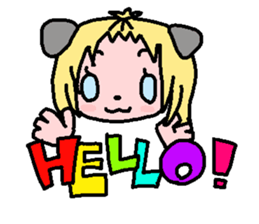 kemomimi girl sticker #362185