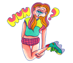 A 21st Century Girl's Romance sticker #362243