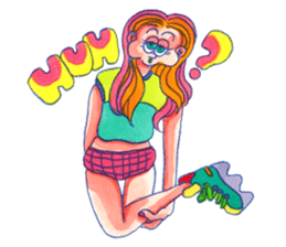 A 21st Century Girl's Romance sticker #362243