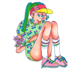 A 21st Century Girl's Romance sticker #362256