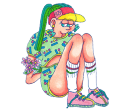 A 21st Century Girl's Romance sticker #362256