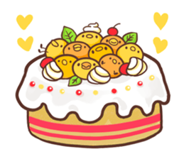 Merry Christmas Chicken ism sticker #362277