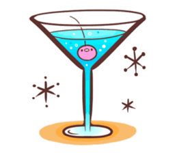 Merry Christmas Chicken ism sticker #362286