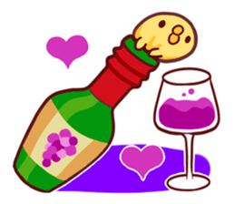 Merry Christmas Chicken ism sticker #362287