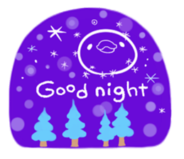 Merry Christmas Chicken ism sticker #362299