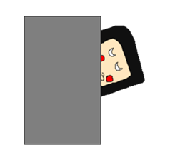 Daily life of poisonous gas wrestler. sticker #362522