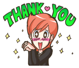 NooHandsome the charming waiter sticker #362728