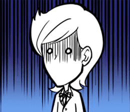 NooHandsome the charming waiter sticker #362729