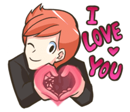 NooHandsome the charming waiter sticker #362732