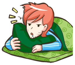 NooHandsome the charming waiter sticker #362740