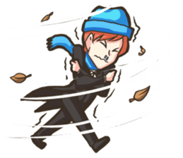 NooHandsome the charming waiter sticker #362743