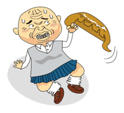 Daily Cosplay grandfather sticker #363085