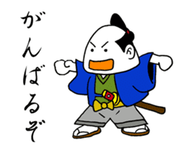 Onigiri Samurai sticker #363705