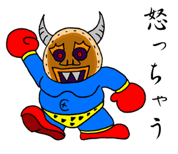 Onigiri Samurai sticker #363709