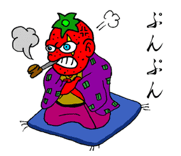 Onigiri Samurai sticker #363715