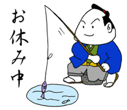 Onigiri Samurai sticker #363740