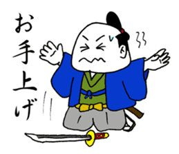Onigiri Samurai sticker #363743