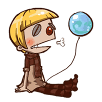 No-eiy n' A waterball sticker #363968