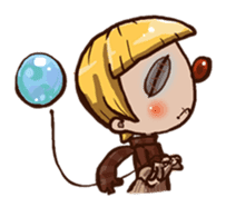 No-eiy n' A waterball sticker #363976