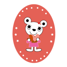 Happy White Bears sticker #364104