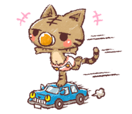 Daily lives of Nekomama sticker #364115