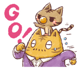 Daily lives of Nekomama sticker #364141